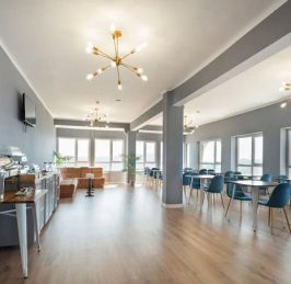 La Cena Criminal Hotel Alda Santa Trega comedor